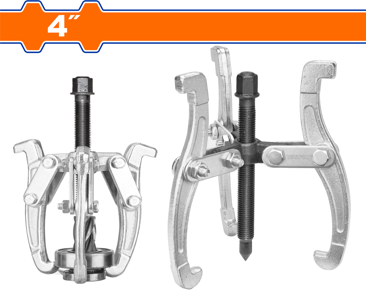 Extractor rulmenti cu 3 brate Wadfow, 4"/100 mm