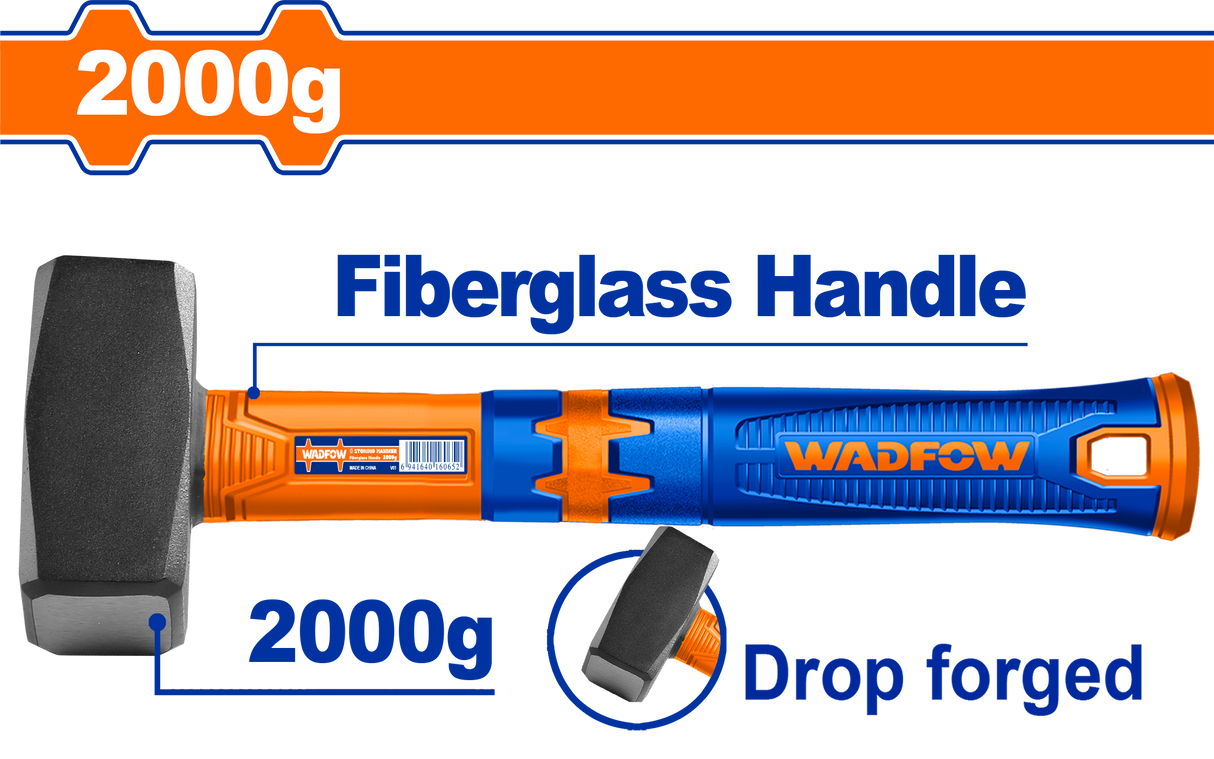 Ciocan pentru zidarie Wadfow, 2000 G, otel carbon