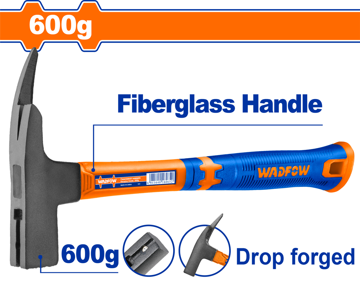 Ciocan pentru dulgherie Wadfow 600g, otel forjat