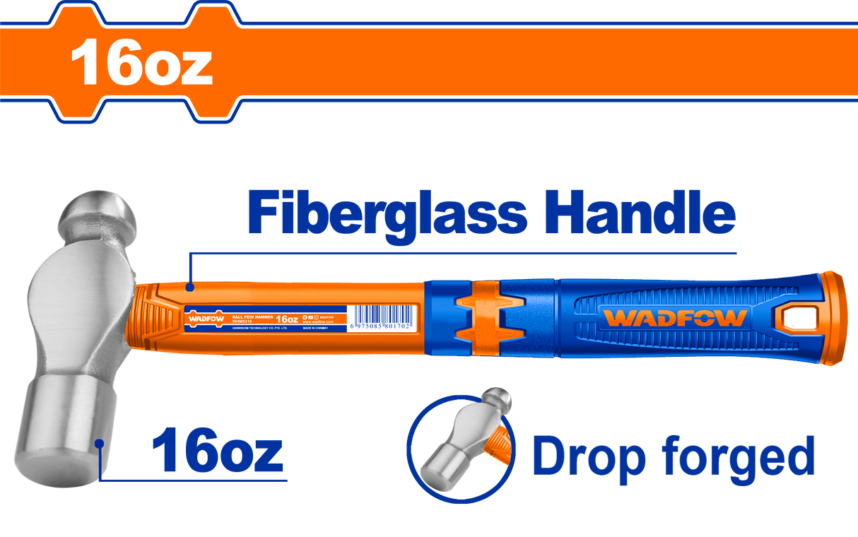 Ciocan pentru tabla Wadfow, otel carbon, 450g