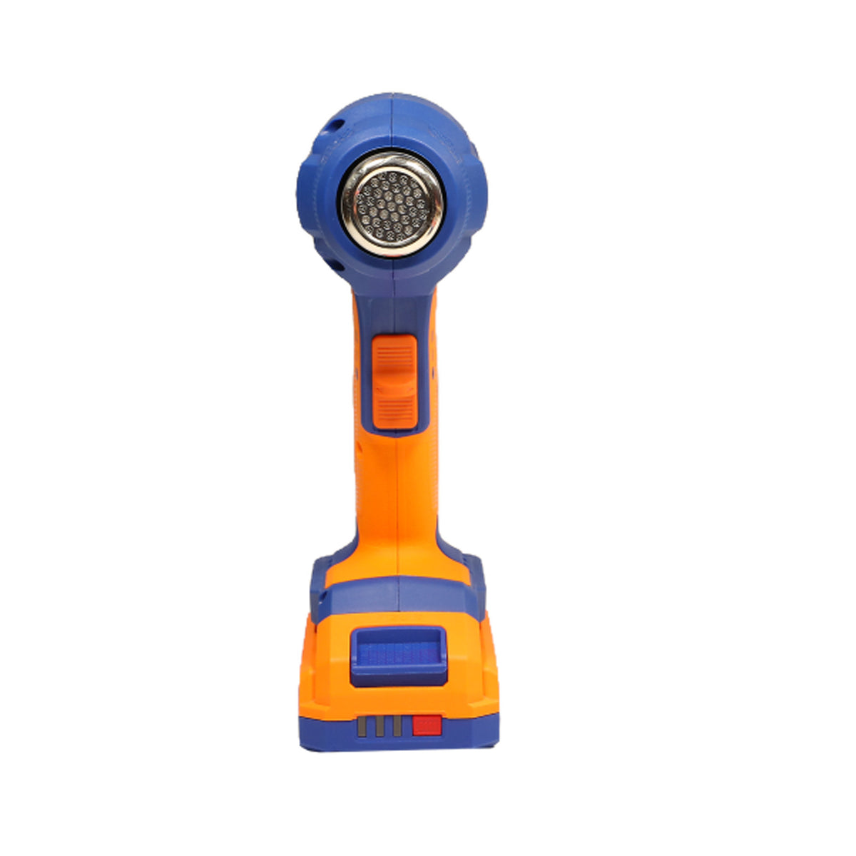 Suflanta cu aer cald WADFOW 20V, 550°C, 200 L/min, 2 trepte temperatura si debit aer, 2 duze incluse, Nu include acumulator si incarcator