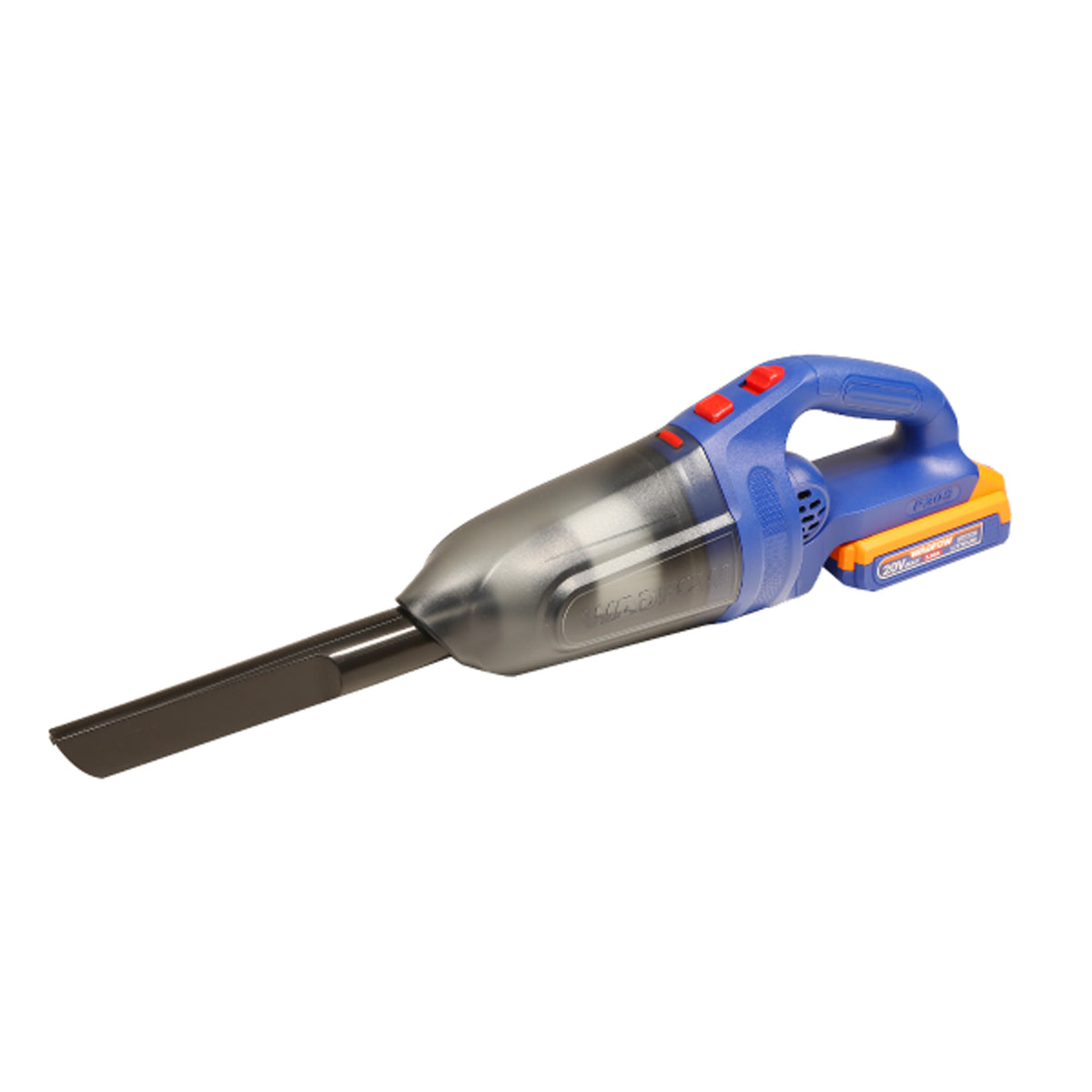 Aspirator de mana WADFOW 20V, 8 kPa, recipient 0.45L, duza pentru spatii inguste, nu include acumulator si incarcator