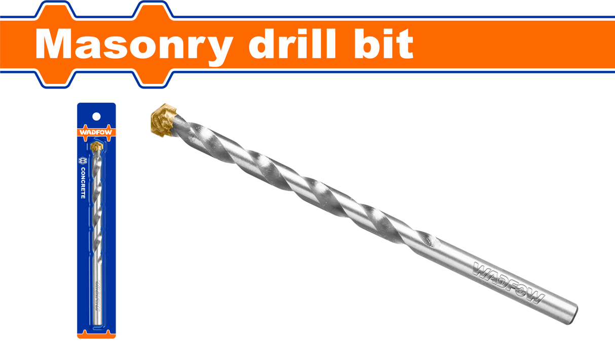Burghiu pentru beton Wadfow, prindere clilindrica, 8mmx120mm