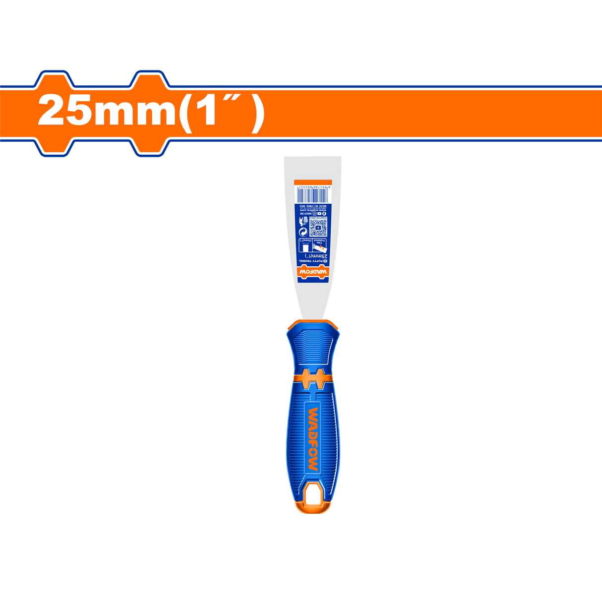 Spaclu Wadfow, inox, 25mm