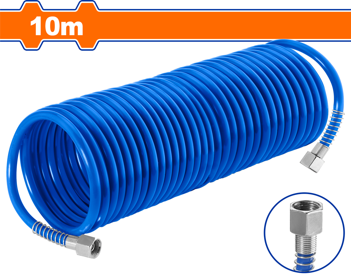 Furtun pentru compresor Wadfow, lungime 10m, diametru interior 5mm, exterior 8mm