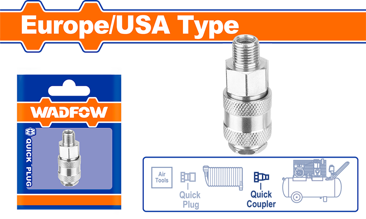 Conector aer mama WADFOW, filet interior