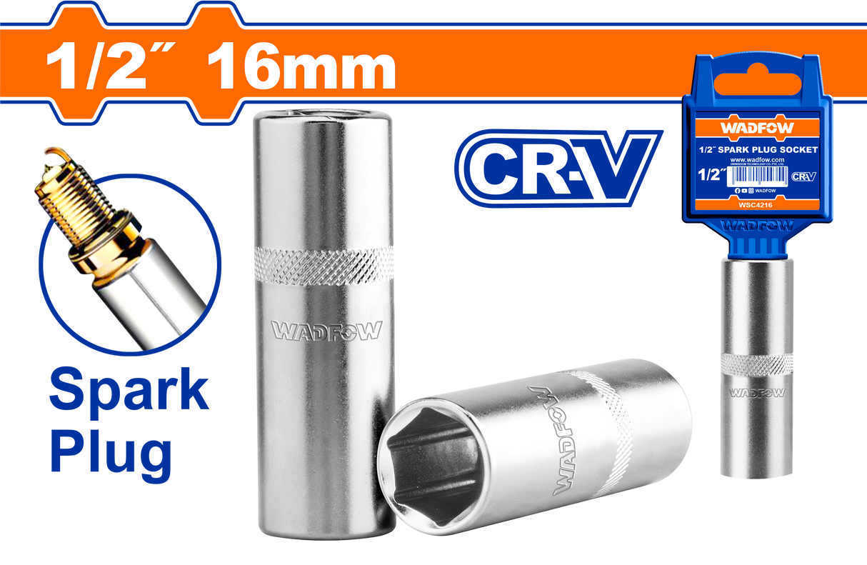 Cheie pentru bujii Wadfow, otel, dimensiune 16mm