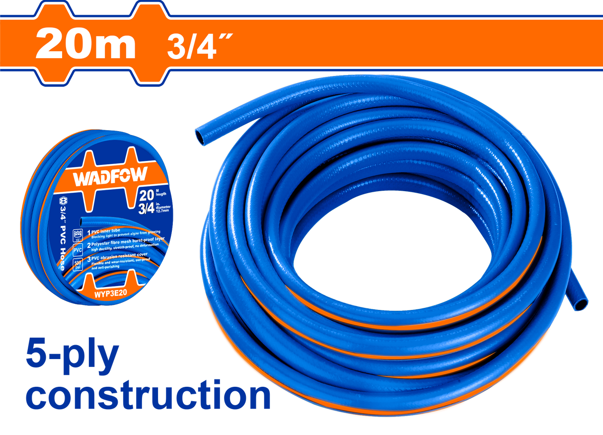 Furtun de gradina 3/4" Wadfow 20M
