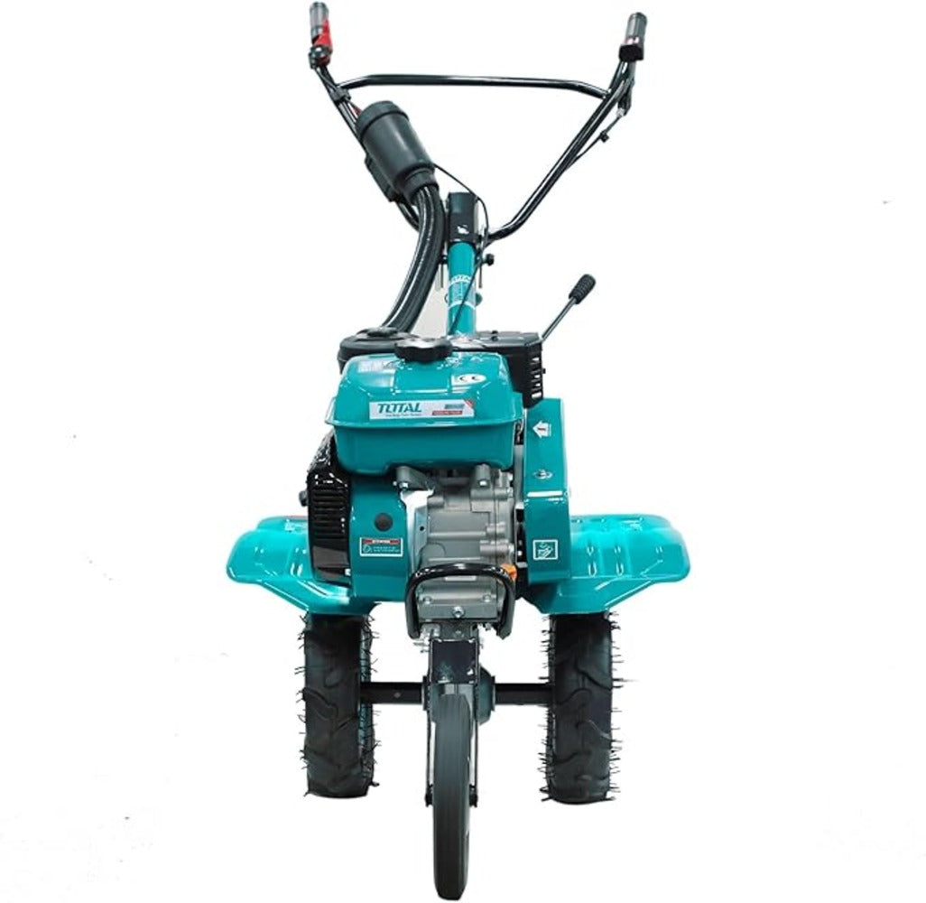 Motocultor pe benzina Total, 4.8kW (6.5CP), latime de lucru 90 cm, roti de transport si freze
