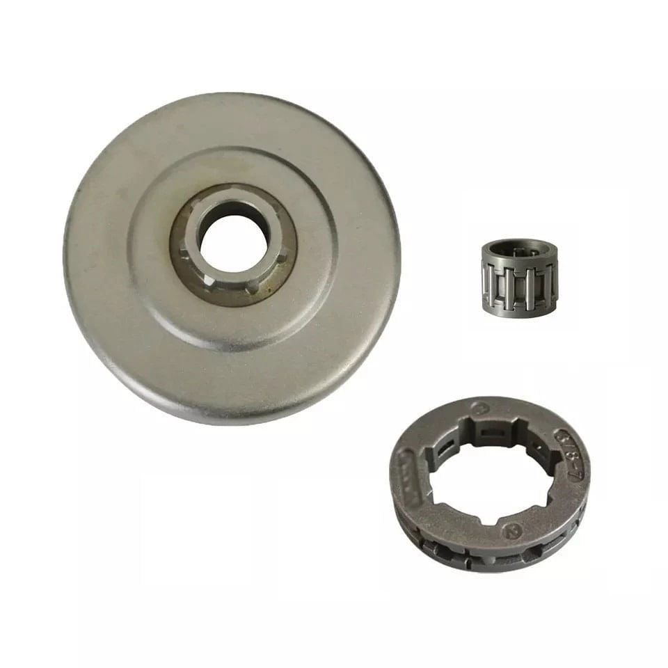 Oala ambreiaj + rotita motrica + colivie Husqvarna 362, 365, 371, 372, 570, 575 3/8 7Z - 5 piese