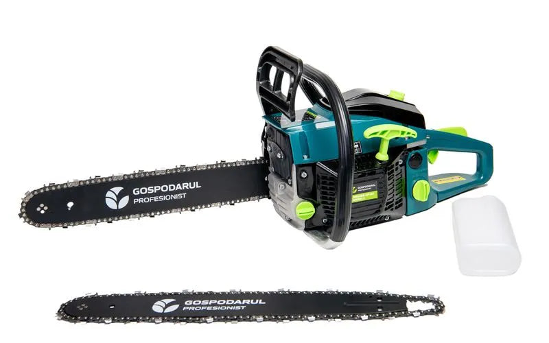 Drujba pe benzina GP-POWER, 2.7CP, 52cc, lama 40cm, 33 dinti, 2 lame, 2 lanturi