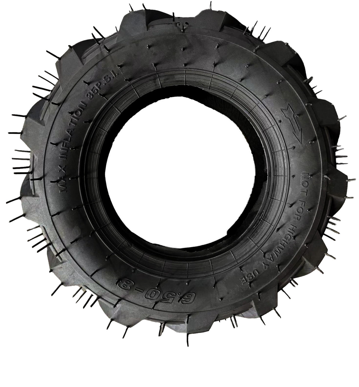 Set cauciuc + camera motocultor, dimensiune 6.50-8, 6 PR