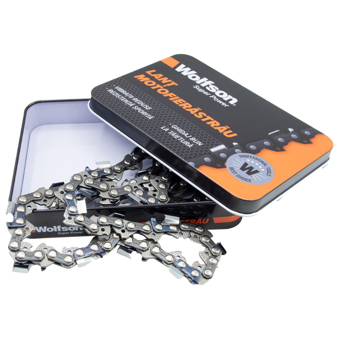 Lant Wolfson pentru motofierastrau pas 3/25 32 dinti 38 cm