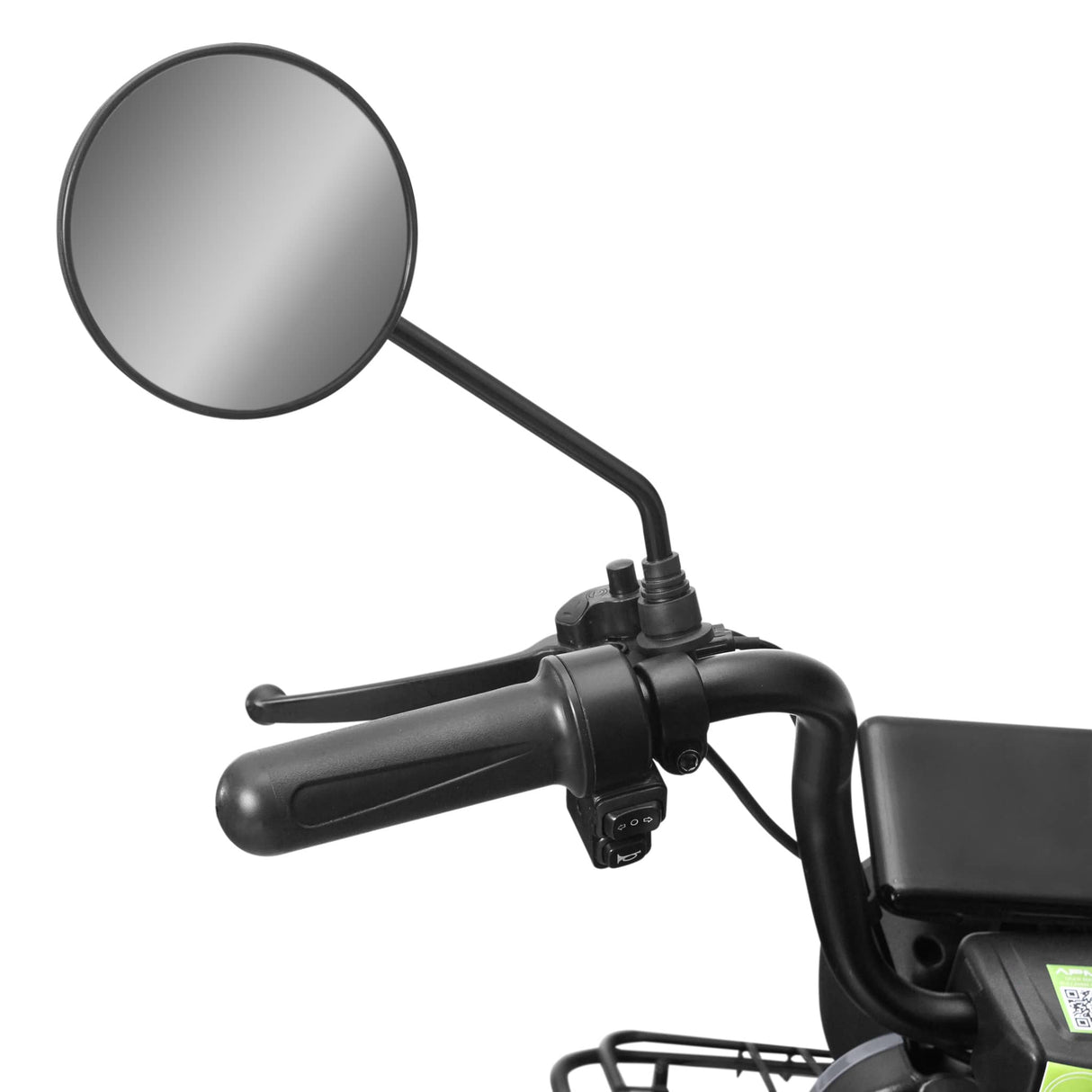 Triciclu electric Voltarom APM5, 60V, 20 AH, 1000W, fara permis, viteza maxima 25 km/h, Gri, autonomie pana la 40km