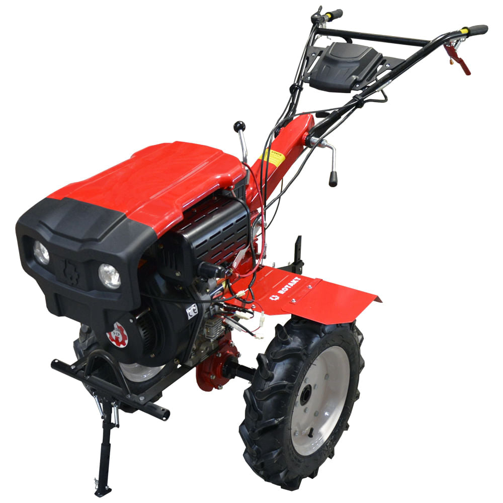 Motocultor diesel Rotakt ROG135S, 9 CP, 2+1 viteze, pornire electrică, latime de lucru 560-1350mm