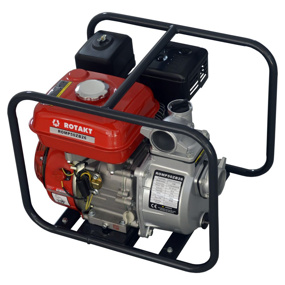 Motopompa apa curata Rotakt ROMP50ZB26 - 2'', 7 CP, 31000 l/h