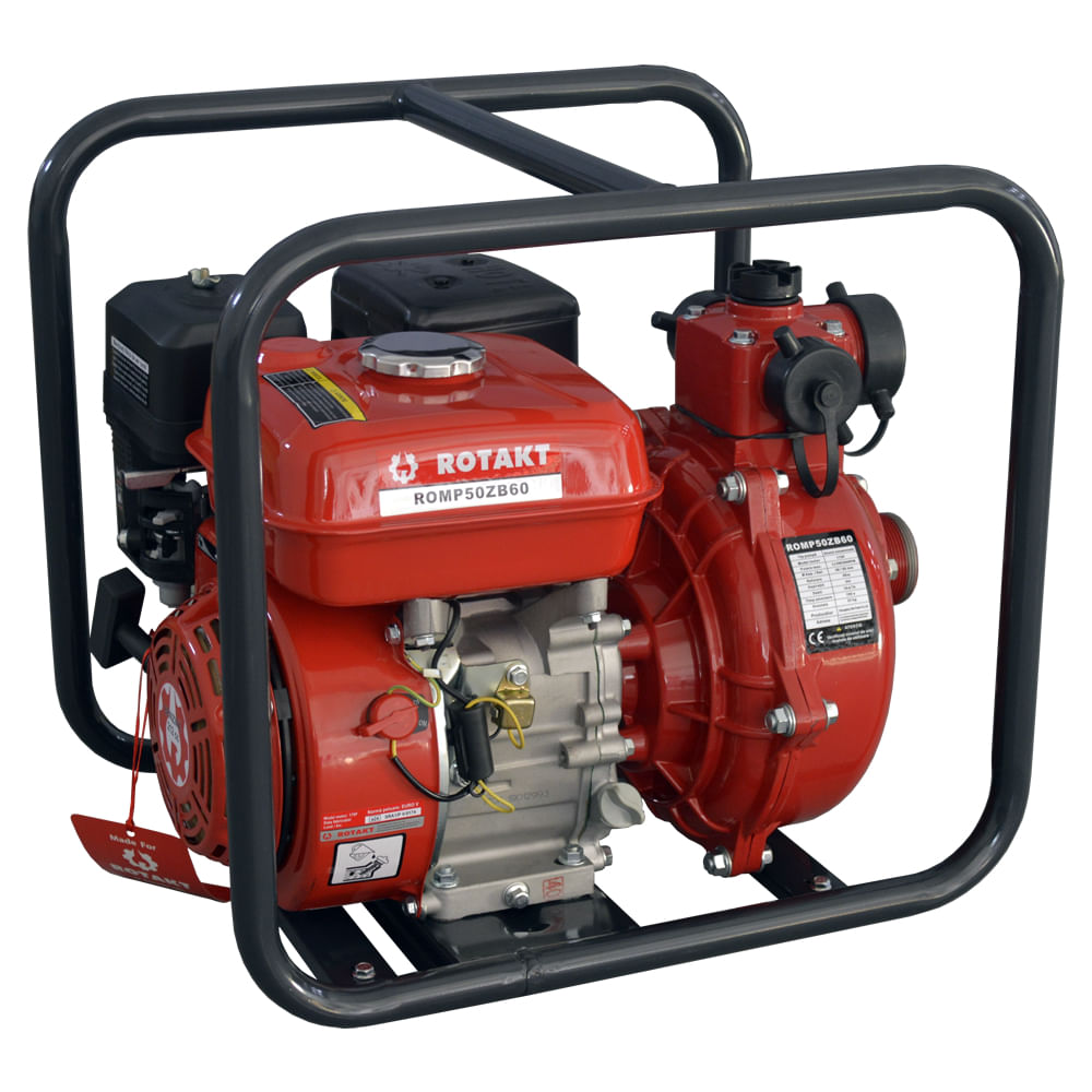Motopompa Rotakt ROMP50ZB60, pentru apa curata, de presiune, 2", 7 CP, 31000 l/h
