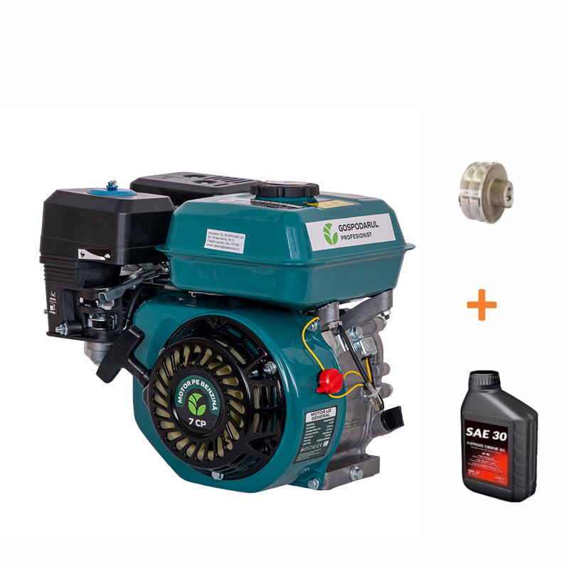 Motor uz general Gospodarul Profesionist - 7 CP + 1 ulei 0.6L + fulie dubla