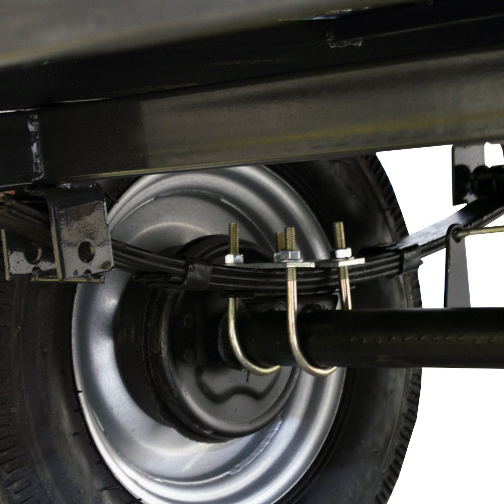 Remorca motocultor Rotakt REM500, capacitate maxim 500 kg, basculabila