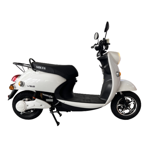 Voltarom S2, 2000W, Fara Permis, viteza maxima 25 km pe ora, autonomie pana la 60 km, Scuter Electric fara permis, Alb