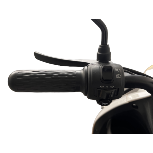 Voltarom S2, 2000W, Fara Permis, viteza maxima 25 km pe ora, autonomie pana la 60 km, Scuter Electric fara permis, Alb