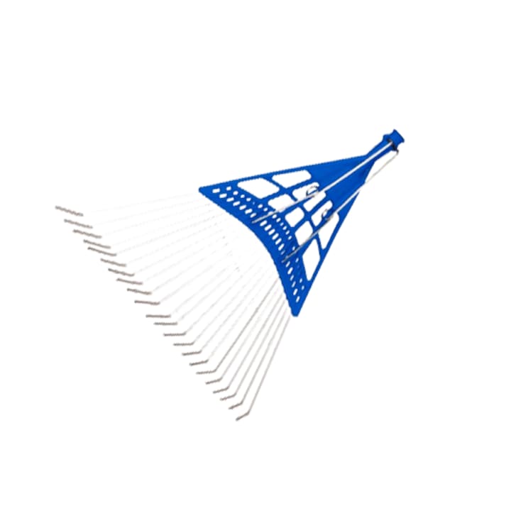 Grebla pentru frunze fara maner Wadfow, 342x300mm, 22T, otel carbon