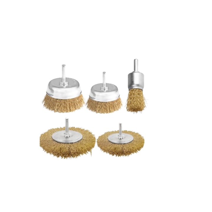 Set perii sarma pentru lemn, otel Wadfow, dimensiuni 1”, 2”, 3”, 5 buc