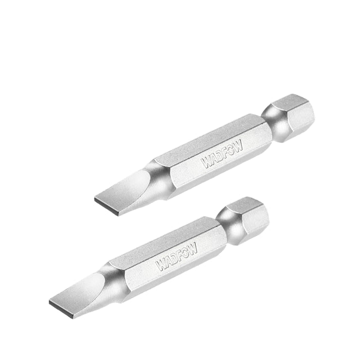 Set 2 biti Wadfow, prindere Hex, CR-V, lungime 50mm, tip varf SL4.5*0.6mm