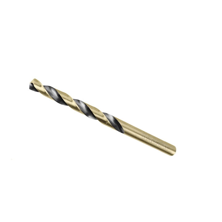 Burghiu pentru metal Wadfow, otel M2 HSS, diamentru 10mm