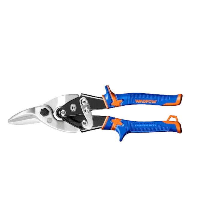 Foarfeca tabla dreapta Wadfow, 10"/250mm, albastru mat