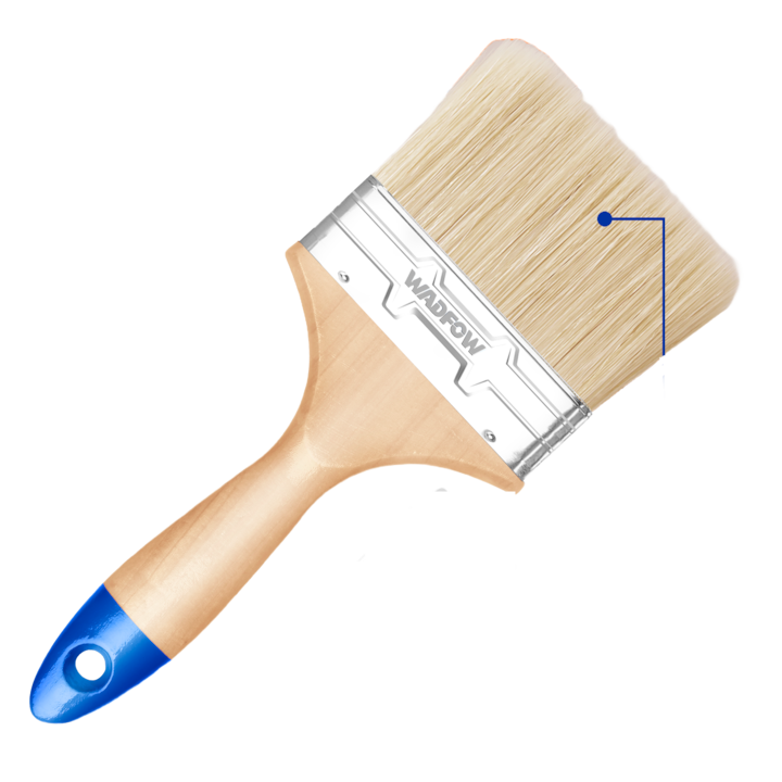 Pensula pentru vopsea pe baza de ulei Wadfow, latime 100mm