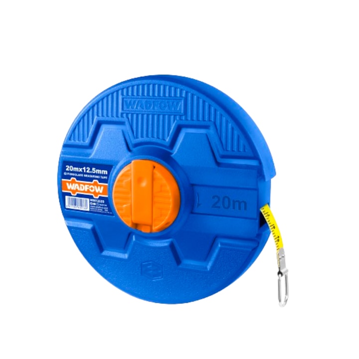 Ruleta Wadfow, fibra de sticla, lungime 20m, latime 12.5mm