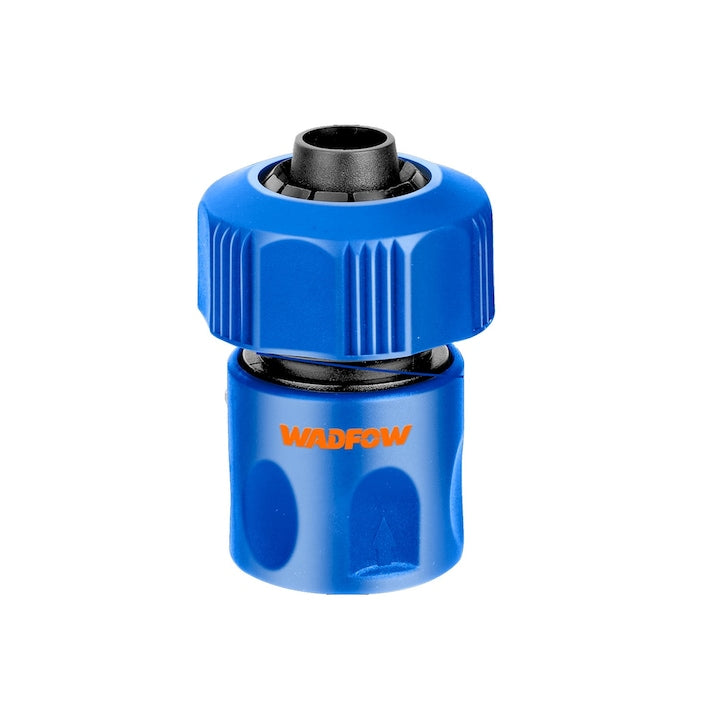 Conector rapid pentru furtun Wadfow, 3/4”, ABS, functie de oprire a apei