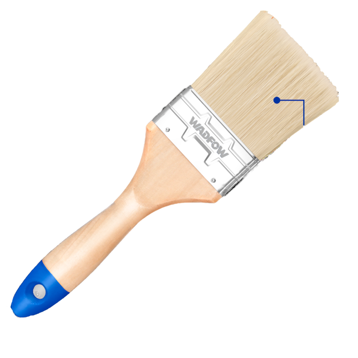 Pensula pentru vopsea pe baza de ulei Wadfow, latime 63mm