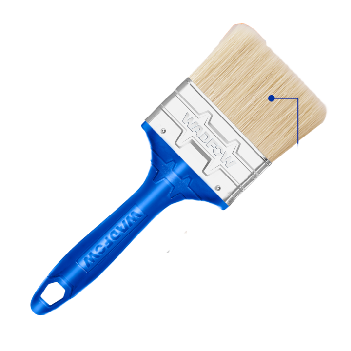 Pensula pentru vopsea pe baza de ulei Wadfow, latime 75mm