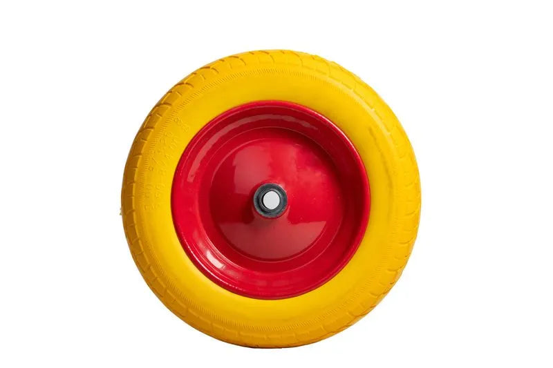 Roata roaba - spuma poliuretanica - ax subtire 14mm- 3.00-8/4.00-8