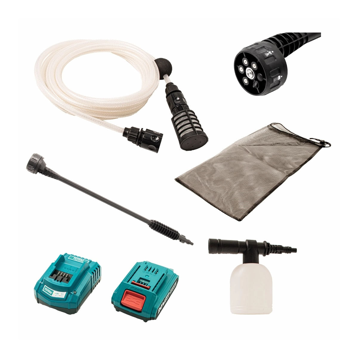 Aparat de spalat cu presiune Total- Li-Ion + incarcator + acumulator