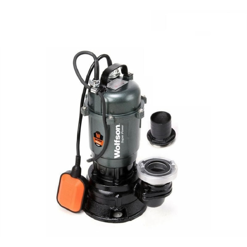 Pompa submersibila apa murdara cu TOCATOR si flotor WOLFSON® TP-3300T, 1500W, 2", 10000 l/h - Resigilat