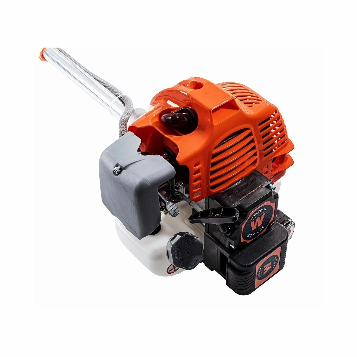 Motocoasa profesionala WOLFSON® cu pornire electrica, 8 CP, 52cc + 3 ulei 0.1L