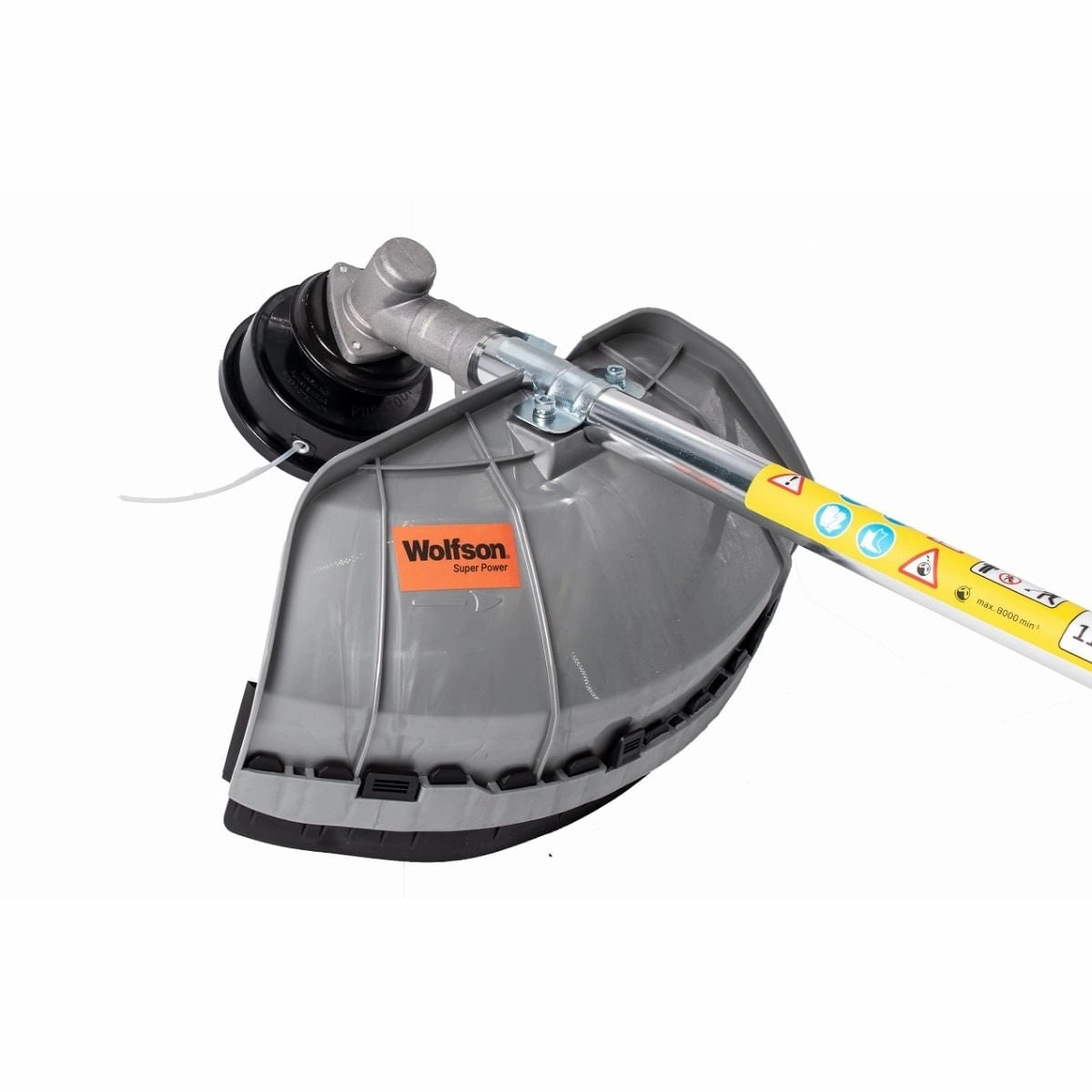 Motocoasa profesionala WOLFSON® cu pornire electrica, 8 CP, 52cc + 3 ulei 0.1L