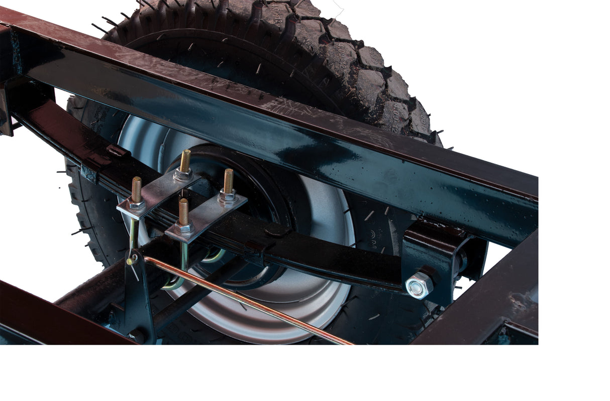 Remorca motocultor Wolfson, capacitate 500Kg, cuva basculabila 125x80x30 cm