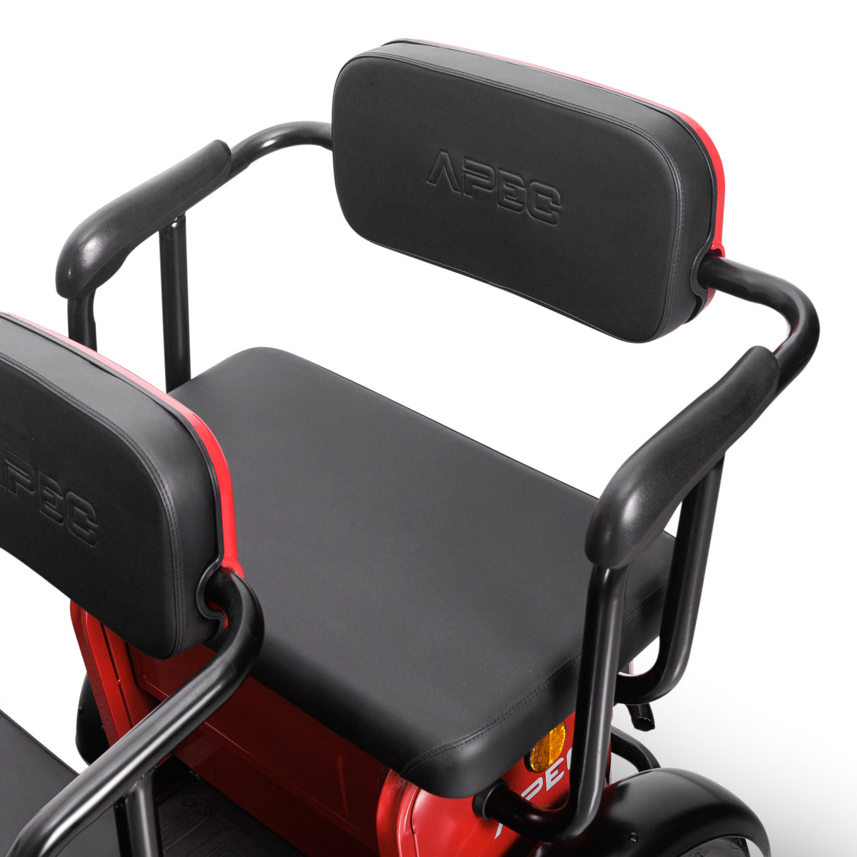 Tricicleta electrica, Volta APM5, Rosu, viteza maxima 25 km/h, Autonomie pana la 40 km