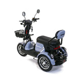 Triciclu Electric Rotakt Senior Motor 1000W, viteza maxima 25 km/h, Autonomie 62 km, Baterie plumb-acid 60V 20Ah, Greutate maximă 187 kg, Fara permis