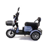 Triciclu Electric Rotakt Senior Motor 1000W, viteza maxima 25 km/h, Autonomie 62 km, Baterie plumb-acid 60V 20Ah, Greutate maximă 187 kg, Fara permis