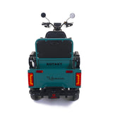 Triciclu electric Rotakt Liberia 1400W 25 km/h autonomie 48 km baterie plumb- acid 60V 20Ah greutate maxima 292 kg, Fara permis
