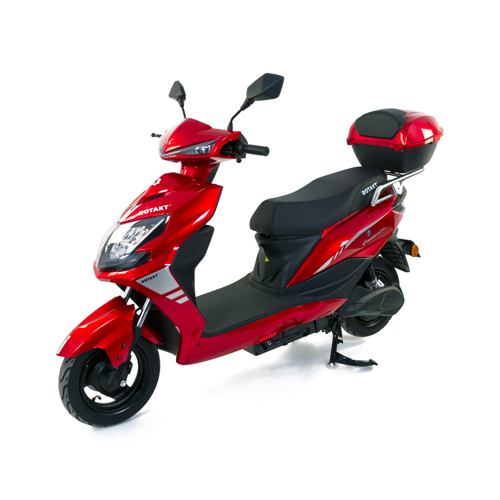Scuter Rotakt Avalanche, Motor 1500W, Autonomie 53 Km, Viteza maxima 45Km/h, Acumulator 60V/20Ah, Timp de incarcare 6-8h
