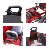 Triciclu Electric cu Remorca Rotakt Guliver 2000W 25 km/h Autonomie pana la 68 km Baterie Plumb-acid 72V 58Ah Greutate maxima 617 kg, Fara permis - Portocaliu