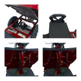 Triciclu Electric Cu Remorca Rotakt Nautilus 1600W, viteza maxima 25 km/h, Autonomie 44 km Baterie plumb-acid 60V 32Ah Greutate maxima 364 kg, Fara permis
