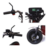 Triciclu Electric Cu Remorca Rotakt Nautilus 1600W, viteza maxima 25 km/h, Autonomie 44 km Baterie plumb-acid 60V 32Ah Greutate maxima 364 kg, Fara permis
