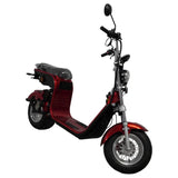 Rotakt Cruiser – Scuter Electric 1500W, 2 Locuri, 25 km/h - Rosu inchis